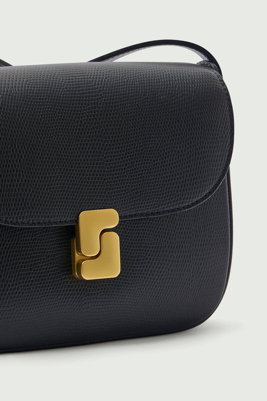 Sac Bellissima Mini - Noir - Cuir - Femme