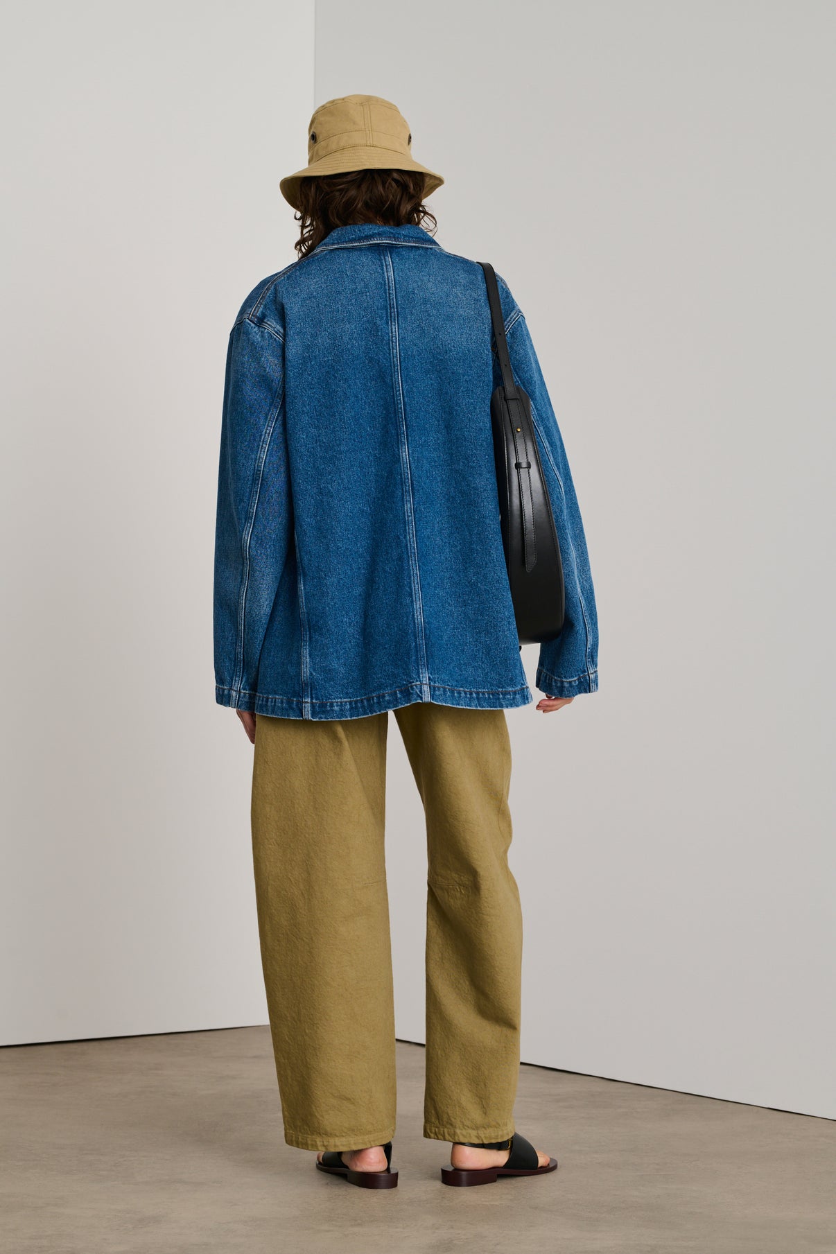 Veste Charlize - Bleu - Coton - Femme vue 3