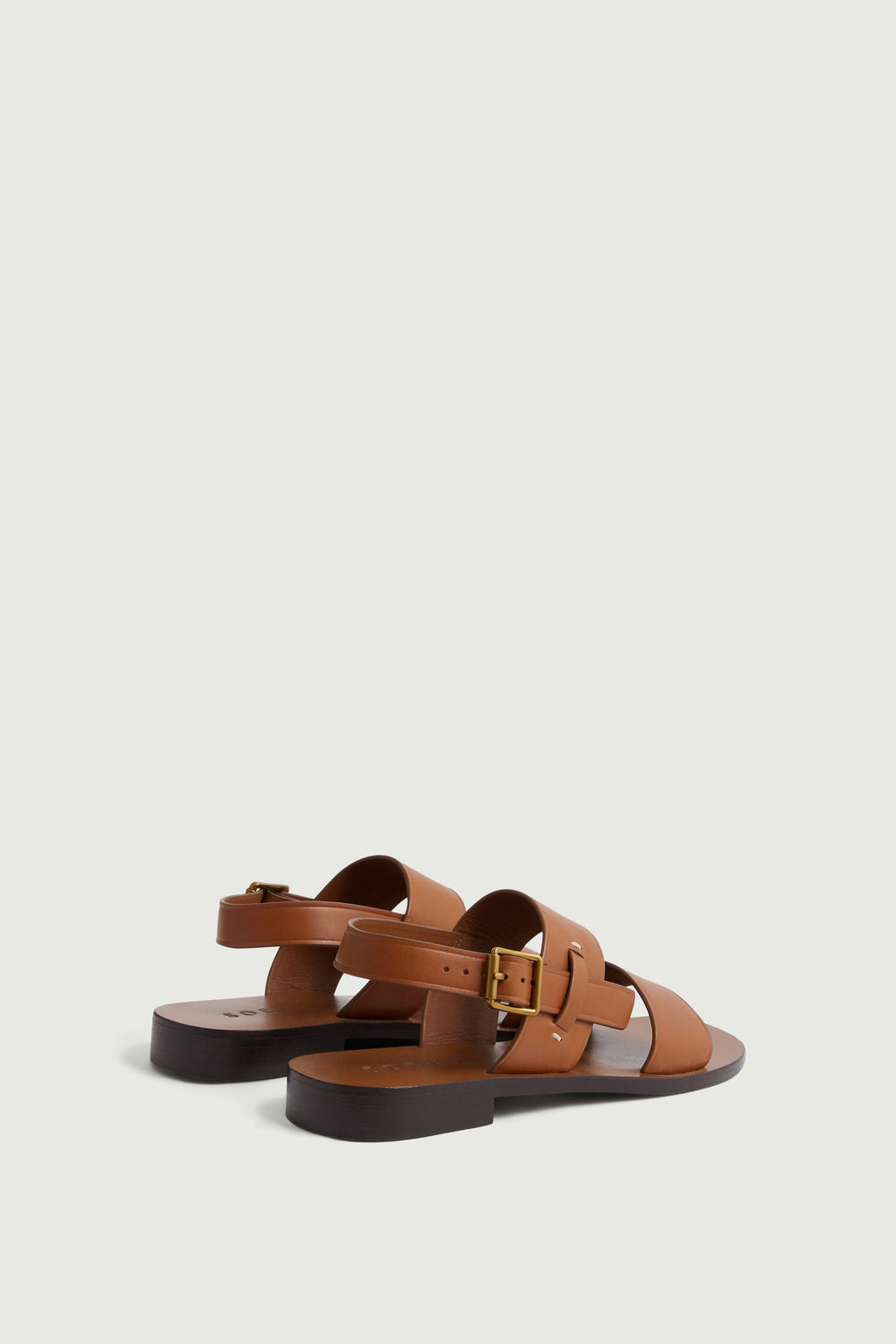 Sandales Douglas - Naturel - Cuir - Femme vue 3